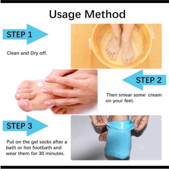 Moisturizing Gel Socks - Picture 2 of 4